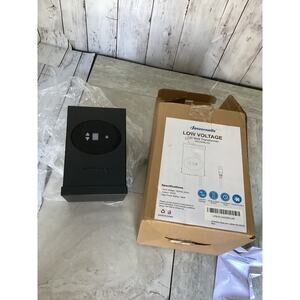 Dewenwils 12VAC Low Voltage Transformer Black Color 120W Power Adapter